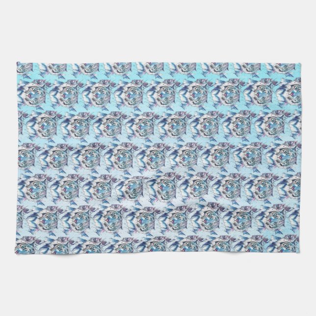 Tiger Kitchen Towel (Horizontal)
