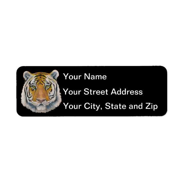 Tiger Label (Front)