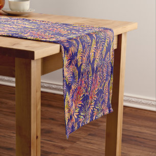 Tiger Leaf Short Table Runner