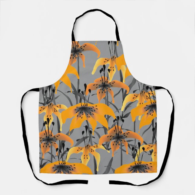 Tiger Lilies Apron (Front)