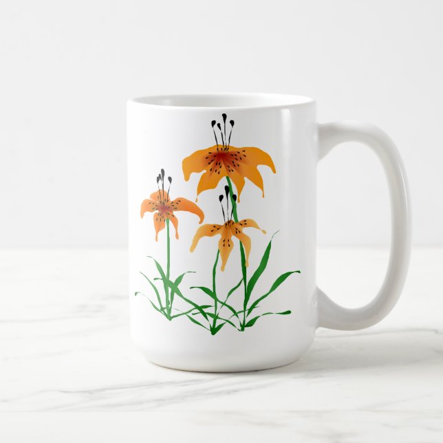 Tiger Lilies Mug (Droite)