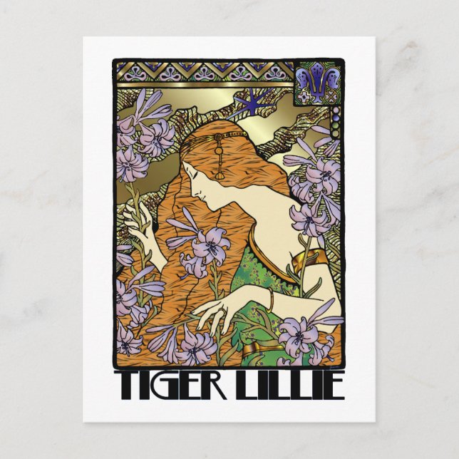 Tiger Lillie Postcard (Front)