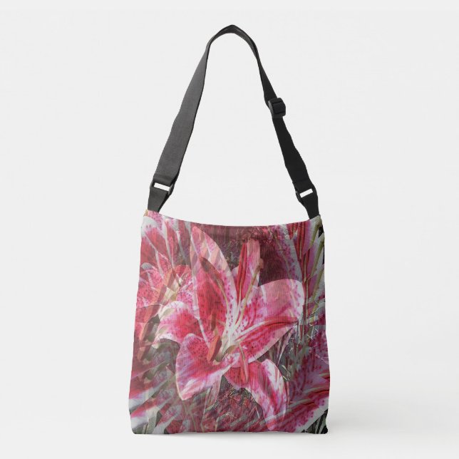 Tiger Lily..... Crossbody Bag (Front)