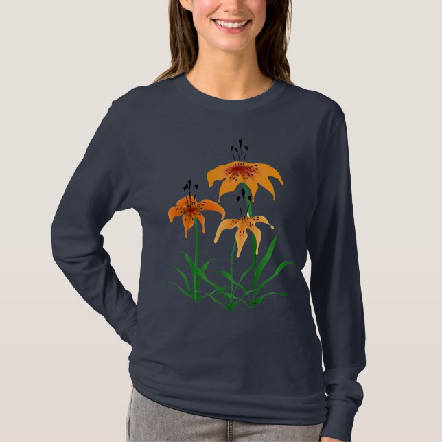 Tiger Lily Long Sleeve Shirt (Front)
