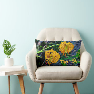 Tiger Lily Lumbar Pillow