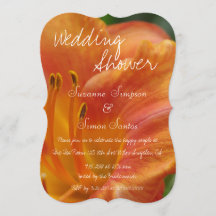 Tiger Lily Wedding Shower