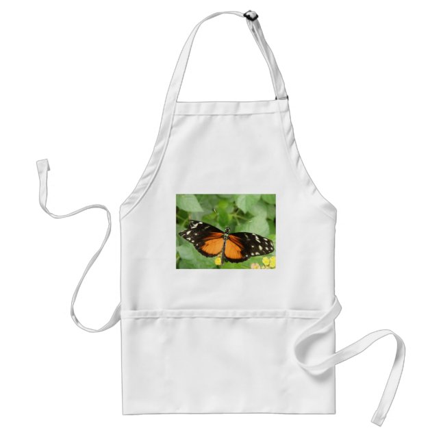 Tiger Longwing Butterfly Apron (Front)