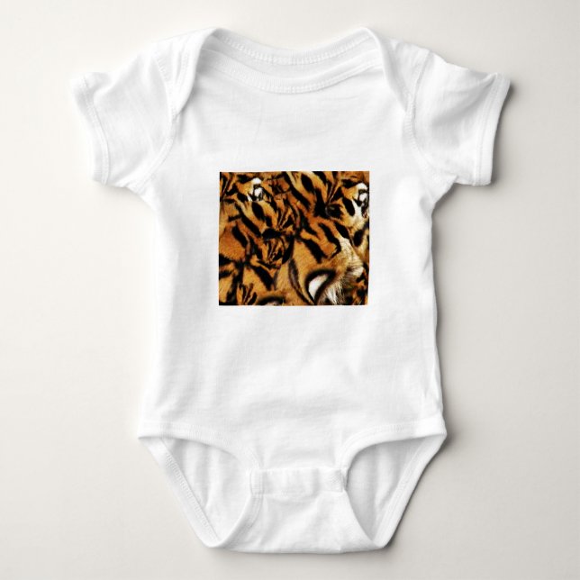 Tiger Love_ Baby Bodysuit (Front)