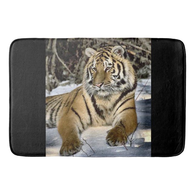 Tiger Lovers Bath Mat (Front)