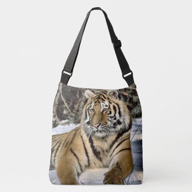 Tiger Lovers Crossbody Bag (Front)
