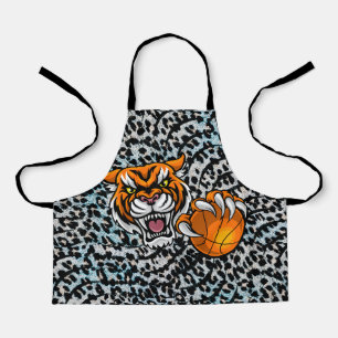 "Tiger Majesty: Striking Animal Graphics Collectio Apron