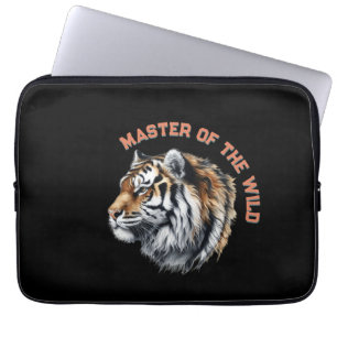 Tiger Master of the Wild Laptop Sleeve