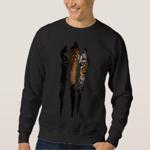 Tiger Men's Zoo Women's Animal Motif 1 Sweatshirt