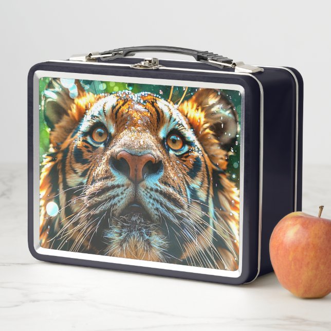 Tiger Metal Lunch Box (In Situ)