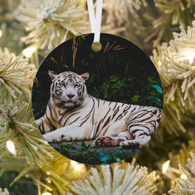 Tiger Metal Ornament (Insitu)