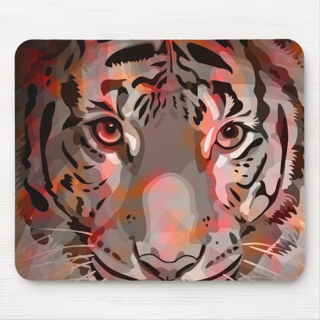 Tiger Mix #5 - Wild Mousepad (Front)