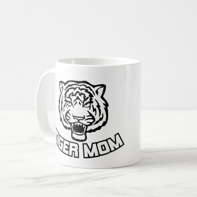 Tiger Mom Coffee Mug (Front Left)