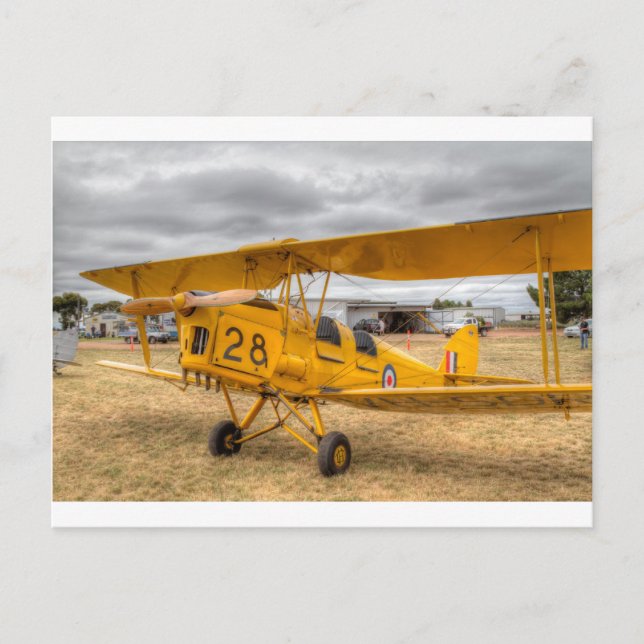 Tiger Moth 80Th Anniversary Fly-in Postcard (Front)