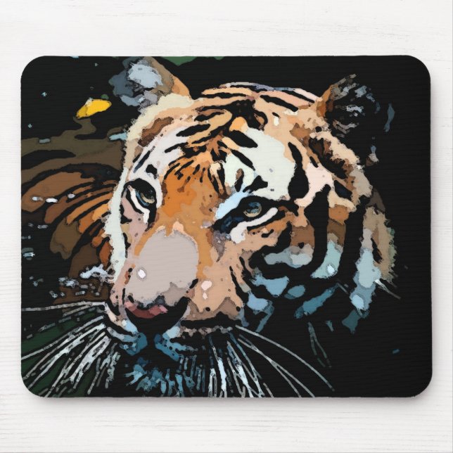 Tiger Mouse Pad (Front)