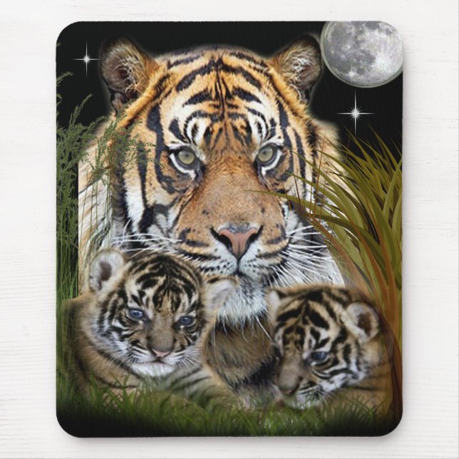 Tiger Mouse Pad (Front)