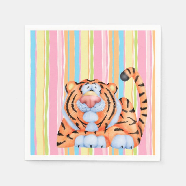 Tiger - Napkins (Front)