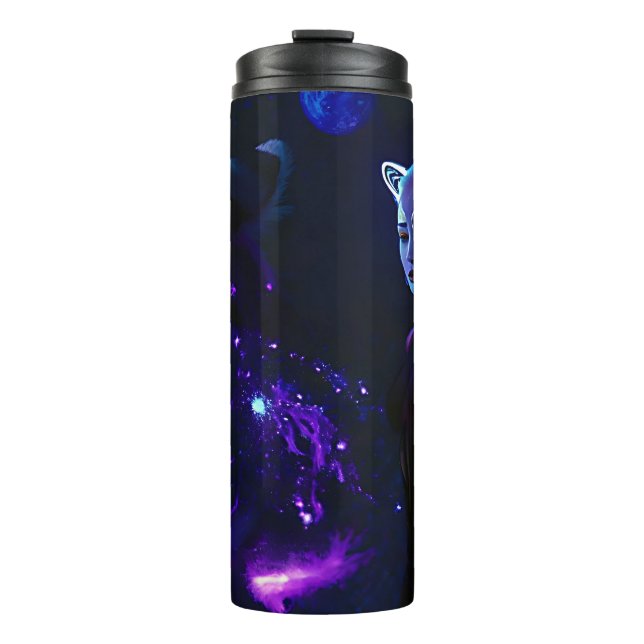 Tiger Night  Thermal Tumbler (Front)