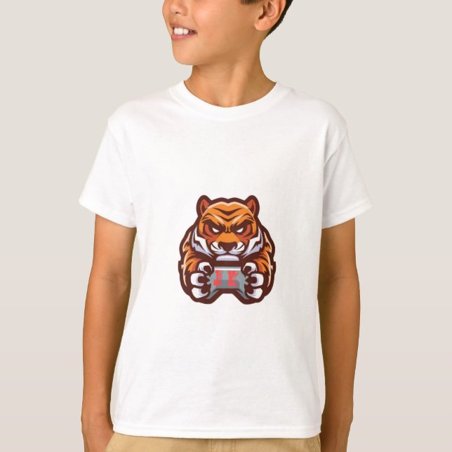 Tiger Nouveau T-shirt design (Devant)