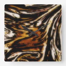 TIGER ON THE LOOSE ..BEAUTIFUL WALL CLOCK