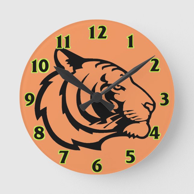Tiger orange clocks (Front)