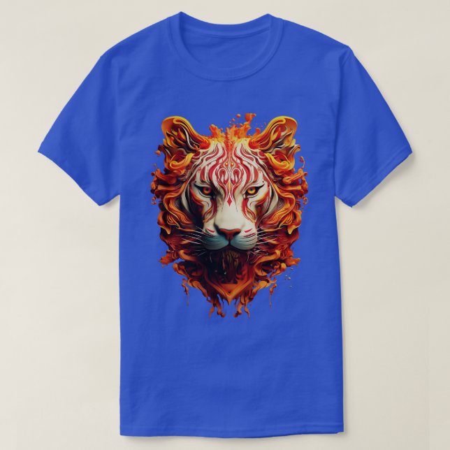 Tiger Paint T-Shirt (Design Front)