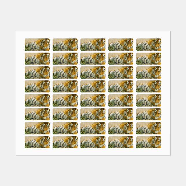 Tiger painting (Sheet)