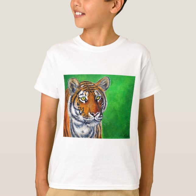 Tiger Painting T-Shirt (Front)