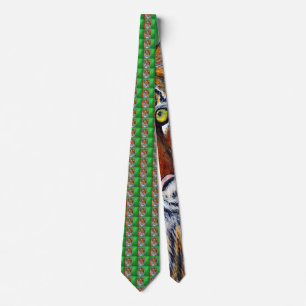Tiger Painting Tie