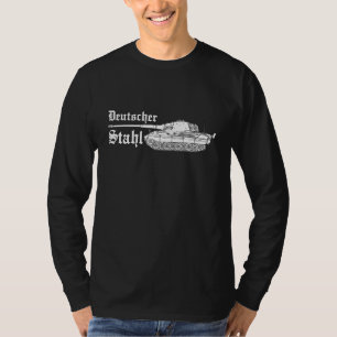Tiger Panzer WWII Panzer Fan Panzerkampfwagen VI T-Shirt