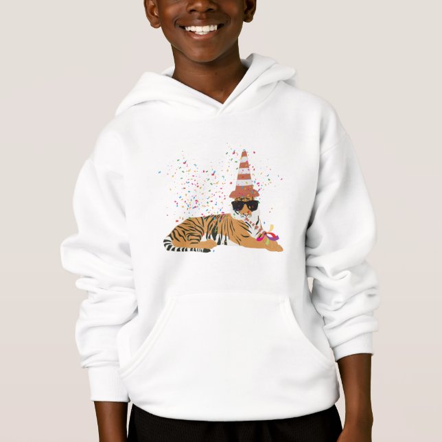 Tiger Partying - Animals Having a Party (Front)