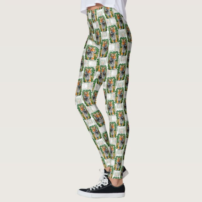 Tiger Pattern Design  Leggings (Creator Uploaded)