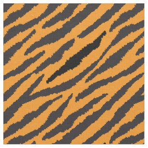 Tiger Pattern Fabric