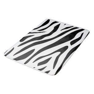 Tiger Pattern in Vector Bath Mat