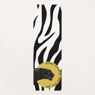 Tiger Pattern in Vector Yoga Mat