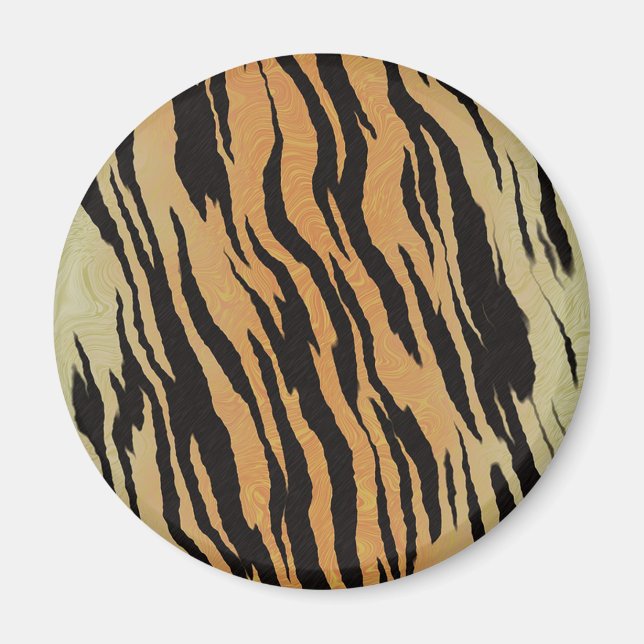 Tiger Pattern Magnet (Front)