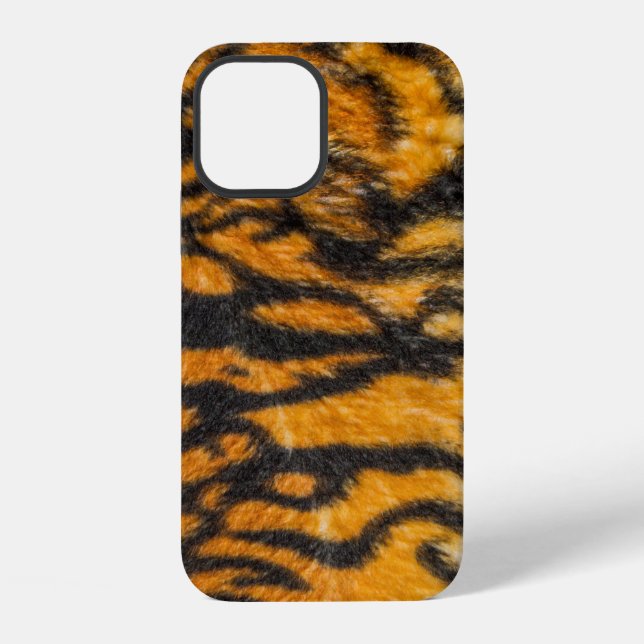 Tiger patterned backgroundabstract, animal, asia,  iPhone case (Back)