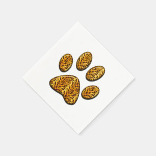 Tiger Paw #1 Napkin