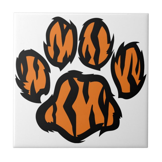Tiger Paw Tile (Front)