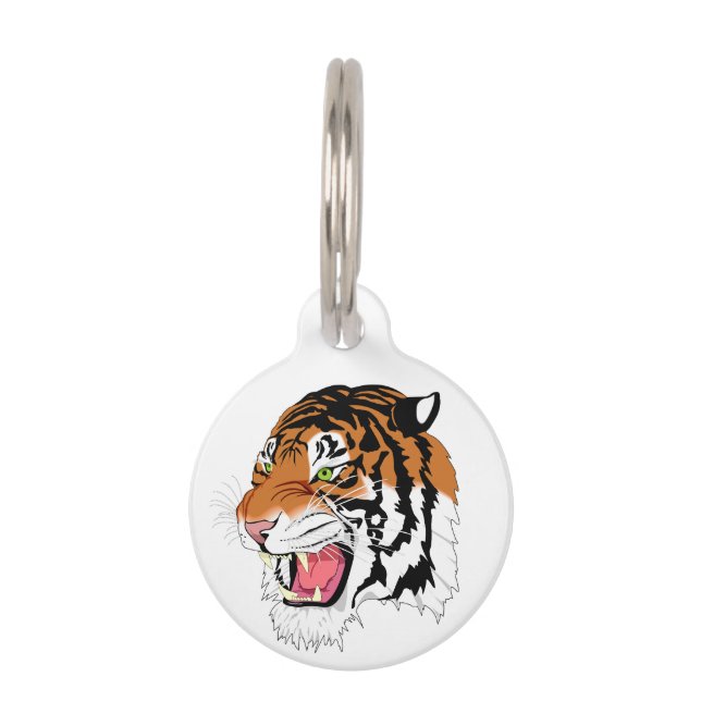 Tiger Pet Tag (Front)
