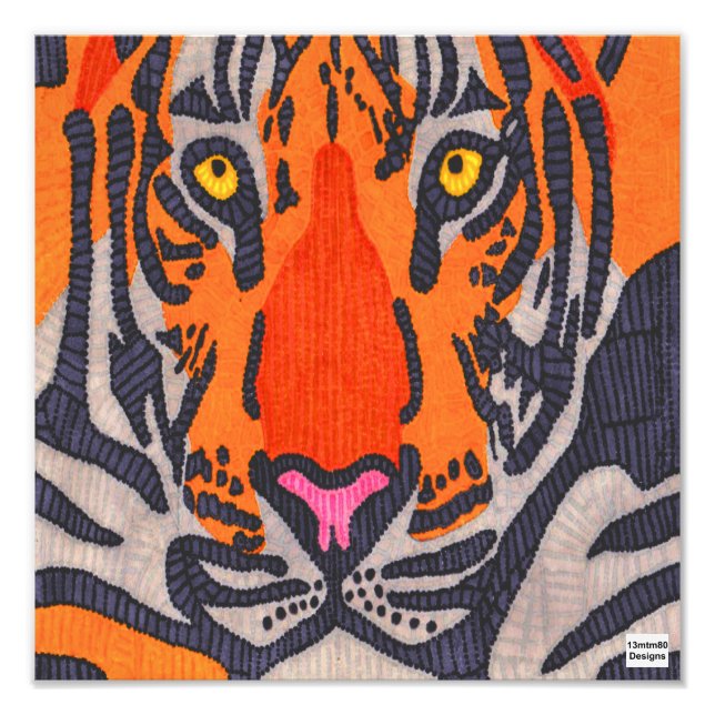 Tiger - Photo Print (Front)
