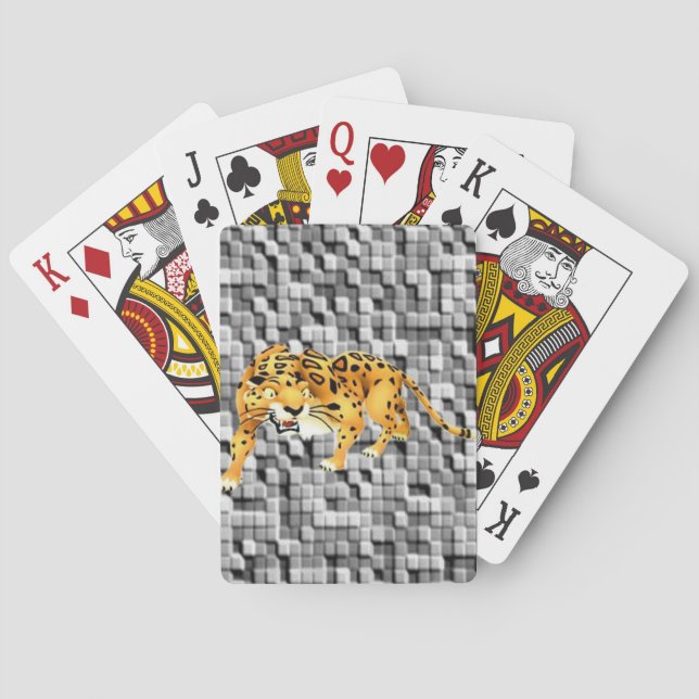 Tiger Playing Card Deck (Back)