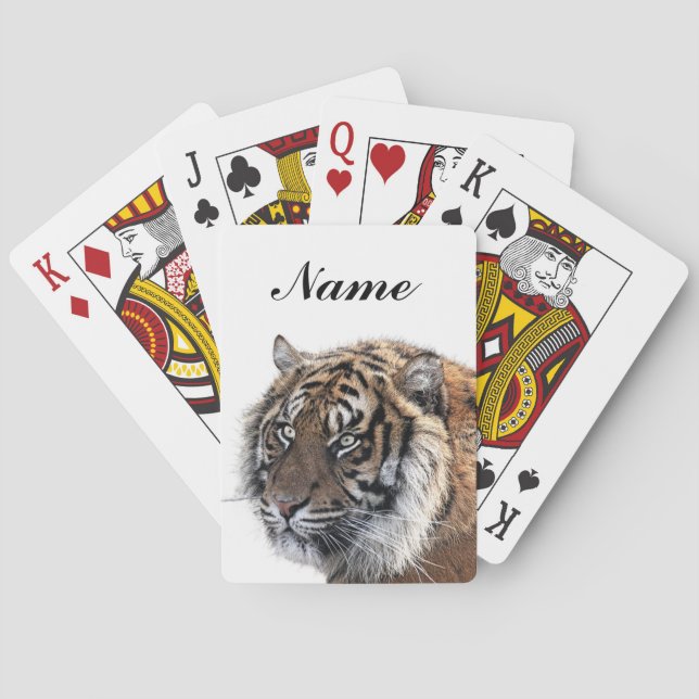 Tiger Playing Cards (Back)