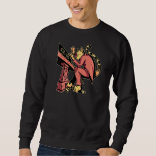 Tiger Playing Piano Sweatshirt