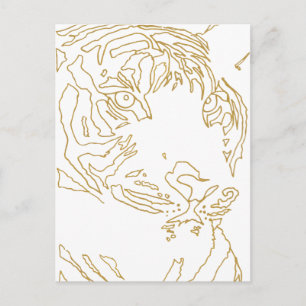 Tiger Post Postcard