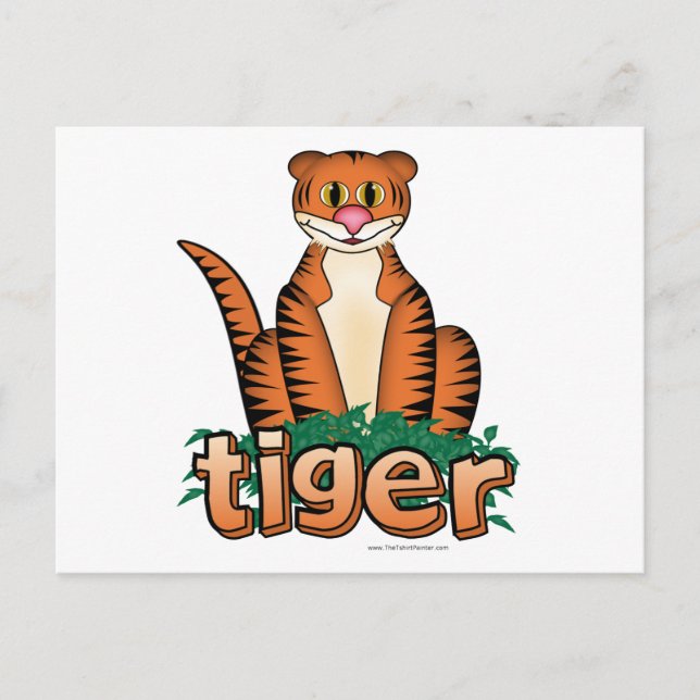 TIGER! POSTCARD (Front)